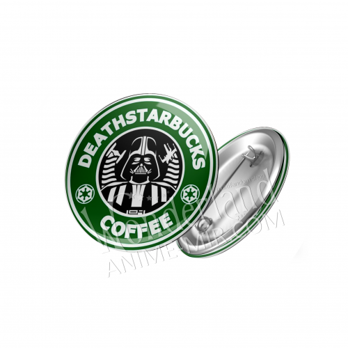 Значок Звездные войны / Star Wars (Deathstarbucks coffee)